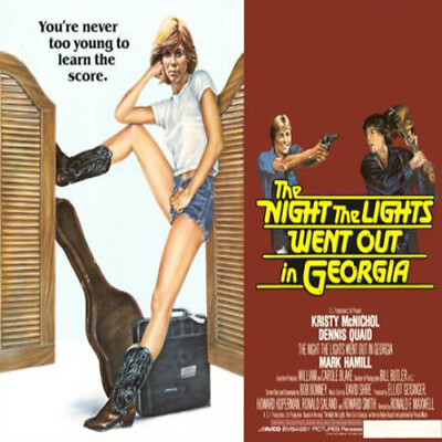 #ad The Night The Lights Went Out In Georgia 1981 Original Movie DVD Video $13.79