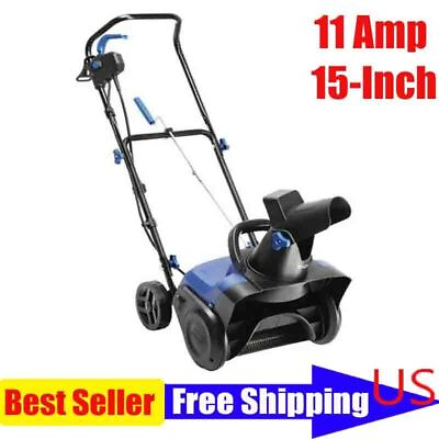 #ad Electric Snow Thrower Sj615e 15 inch 11 Amp Single Stage Snow Pickup Driveways $148.51