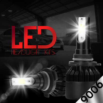 #ad 9006 HB4 1500W 225000LM CREE LED Headlight Kit Low Beam 6000K White High Power $17.99