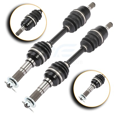 2 PCs Front CV Joint Axles For Yamaha Wolverine 350 Big Bear 400 350 Right Left $90.99