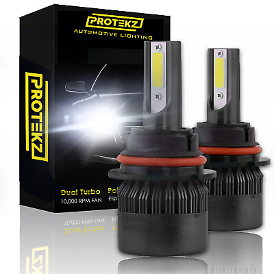 #ad Protekz LED Headlight Conversion Kit H11 36W IP68 Waterproof 6500K Bulbs COB $30.60