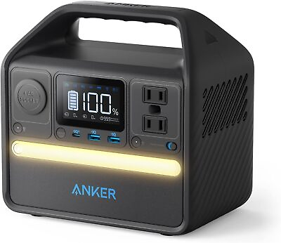 #ad Anker Portable Power Station 300W 256Wh Solar Generator Power Sup⁣ply Refurb $141.99