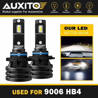 #ad AUXITO Super Bright 9006 HB4 CSP LED 12000LM Headlight Bulb Lamp Kit Low Beam D $22.07