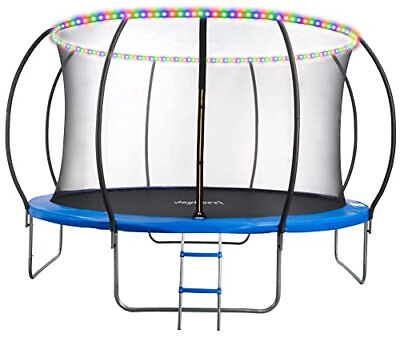#ad JoyBerri Trampoline for Kids and Adults 8Ft 10Ft 12Ft 14FT Trampoline with Net $269.95