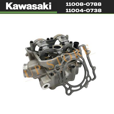 #ad 2011 2012 GENUINE KAWASAKI KX250F KX 250 F CYLINDER HEAD amp; GASKET 11008 0788 $509.99