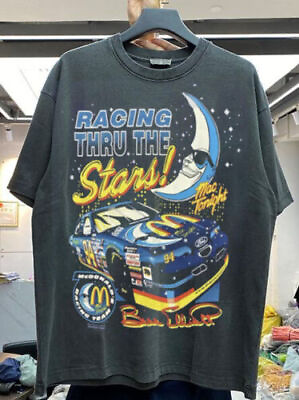 #ad Vintage Bill Elliott 1997 Nascar t shirt Bill Elliott Racing Tee For Fan S 5XL $6.95