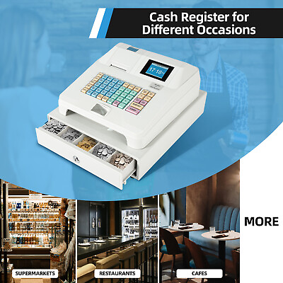 #ad T 71 60 Electronic Cash Register High quality POS Casher Thermal Printing $164.59