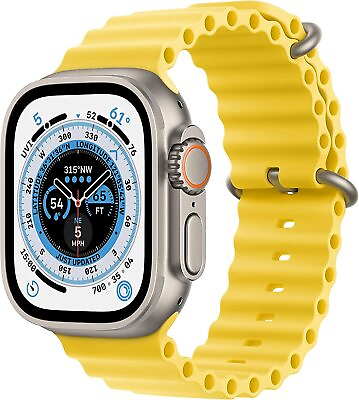 #ad #ad Apple Watch Ultra GPS amp; Cellular 49mm Titanium Trail Alpine Loop Ocean Excellent $464.99