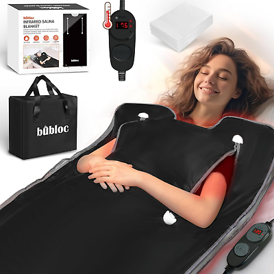 #ad Infrared Sauna Blanket for Detoxification Portable Far Infrared Sauna Blanket f $108.38