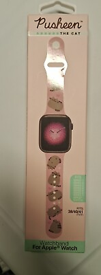 #ad Pusheen Apple Watchband Fits Series 1 7 38 40 41 mm Apple Watches BNIP US Seller $18.74