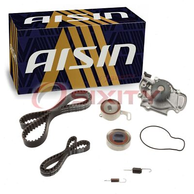 #ad AISIN Timing Belt Kit with Water Pump for 1990 1997 Honda Accord 2.2L L4 lb $160.29