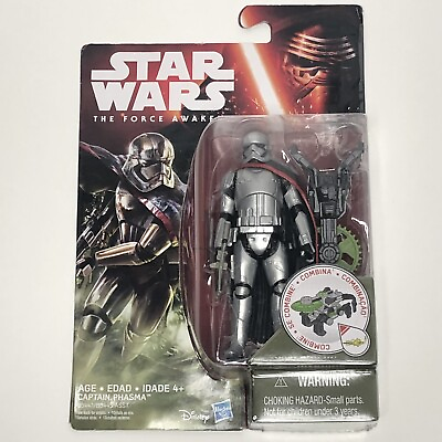 #ad Star Wars CAPTAIN PHASMA Forest Gear Action Figure The Force Awakens VII TFA $7.99
