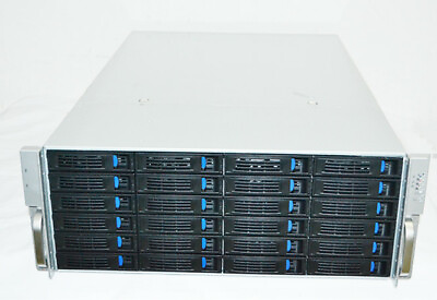 #ad 4U Rackmount Server Case with 24 Hot Swappable SATA SAS Drive Bays 4U Chassis $699.99