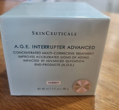 #ad New SKINCEUTICALS A.G.E AGE INTERRUPTER ADVANCED 1.7oz SEALED NEW $52.00