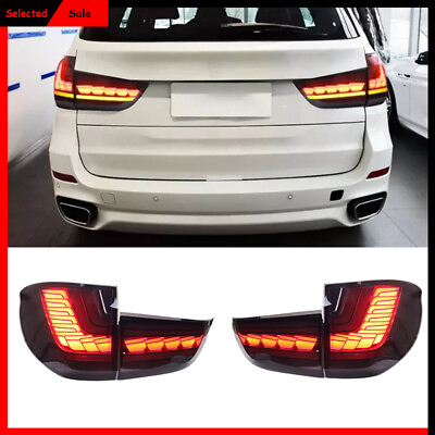 #ad LED Rear Lights for BMW 2014 2018 X5 F15 LED Tail Lamps LED Running Lights Smoke $879.00