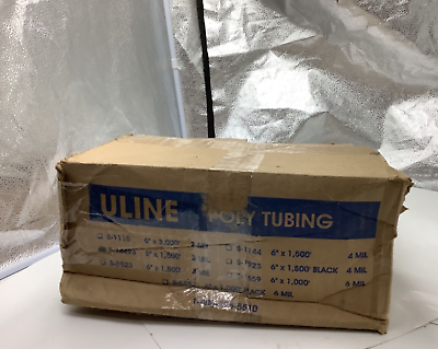 #ad ULINE Poly Tubing Roll 3 mil 5quot; x 1500#x27; S 14493 $79.99