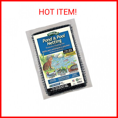 #ad Dalen Pond amp; Pool Netting – Outdoor Water Garden Cover – Protective Mesh for Fis $15.58
