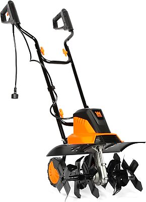 #ad TC1318 13.5 Amp 18 Inch Garden Electric Tiller and Cultivator Black $136.20