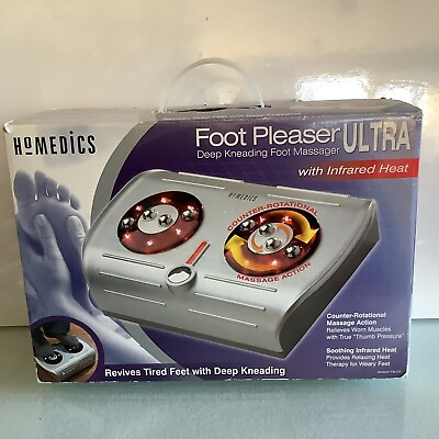 #ad HOMEDICS Foot Pleaser Massage Ultra Infrared Heat Deep Kneading. $22.99