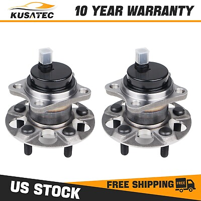 #ad Pair Rear Wheel Bearing Hub Assembly for Toyota Prius 2010 2015 Plug In 2014 15 $89.99