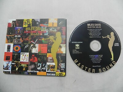 #ad Miles Davis Electric Miles Rare Japan Korea Promo Only CD Master Sound $51.00