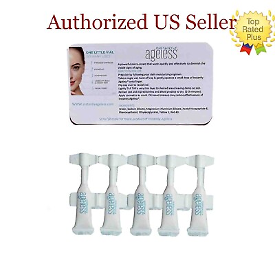 #ad Instantly Ageless 5 Vials Facelift in seconds Exp: 05 2026 $19.95
