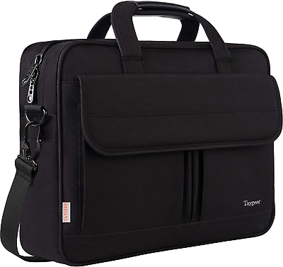 #ad Laptop Bag 15.6 Inch Business Briefcase Gifts for Men Women Water Resistant Me $45.49