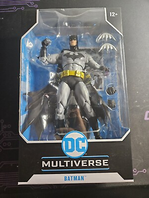 #ad Batman 7quot; Batman: Hush Black amp; Grey Variant DC Multiverse McFarlane $18.74