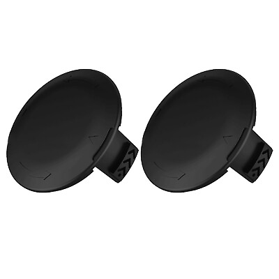 #ad For Homelite Spool Cap Cover Replacement Spare Parts 2pcs Black Electric Trimmer $8.86