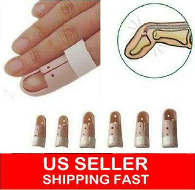 #ad Mallet DIP Finger Support Brace Splint Joint Protection Injury pain Fast ship $6.49
