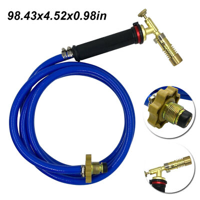 #ad Gas Hose Welding Plumbing Torch Soldering with Brazing Burner Propane Torch USA $18.79