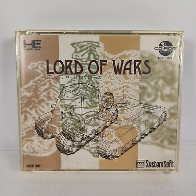 #ad Lord Of Wars HE System CD ROM2 PC Engine NTSC J JAPAN Video Game TESTED $29.97