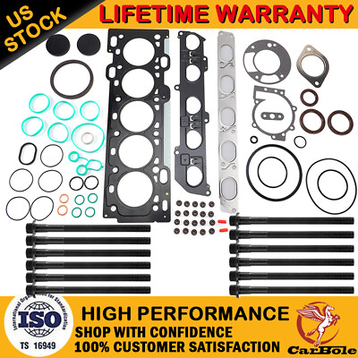 #ad HGS4504 Head Gasket Set w Bolts For 04 15 Volvo C30 C70 S40 S60 V50 2.5L L5 20V $96.30