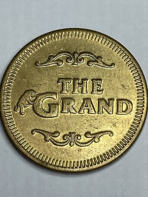 #ad OLD THE GRAND ARCADE TOKEN LOOK #qf1 $9.46