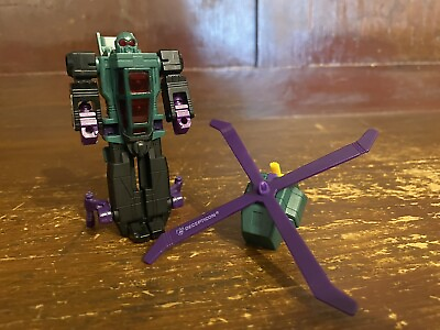 #ad Transformers G2 Decepticon Rotor Force POWER DIVE Helicopter Hasbro Vintage 1993 $37.95