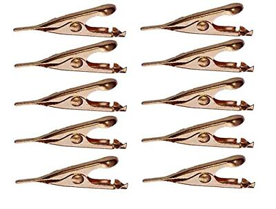 #ad Corpco Micro Toothless Alligator Test Clips Copper Plated with Smooth Micros... $15.78