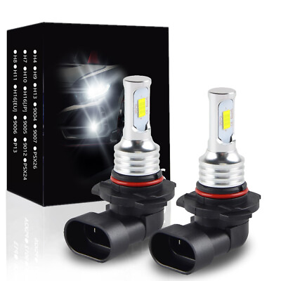 #ad 2x 9005 HB3 Combo LED Headlight High Low Beam Bulbs Kit 6500K Super White Bright $13.99