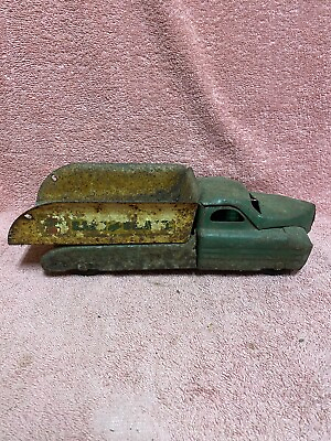 #ad 1940’s Pressed Steel quot;Sand and Gravelquot; Dump Truck by Buddy L $30.00