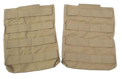 #ad NEW T3 Gear Side Armor Plate Pockets 6x8quot; MOLLE Pouch Coyote Brown $34.99