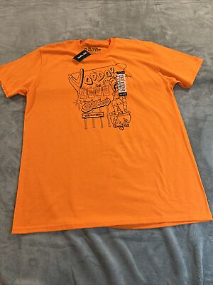 #ad Black Matter T shirt Mens Size XL Voodoo Cove Diner Neon Orange Hot Topic NWT $27.98
