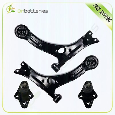 #ad Brand 4Pcs Steering Parts Control Arm amp;Coil Spring Kit for 03 13 Toyota Corolla $78.08