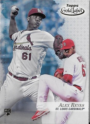 #ad ALEX REYES 2017 Topps Gold Label CLASS 2 Scarce Card #59 CARDINALS RC $0.99