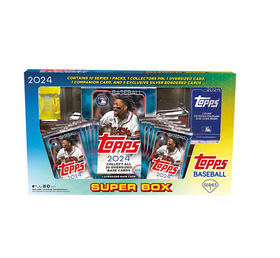 #ad 2024 Topps Series 1 Baseball Factory Sealed Super NEW Sealed FREE SHIPPING $31.99