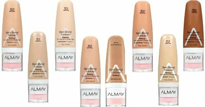 #ad Almay Best Blend Forever Foundation Makeup Choose Your Shade $7.98