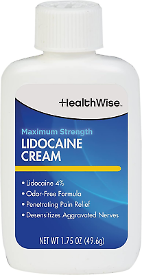 #ad Maximum Strength Lidocaine Cream Numbs Away Pain Long Lasting Relief Non G $4.98