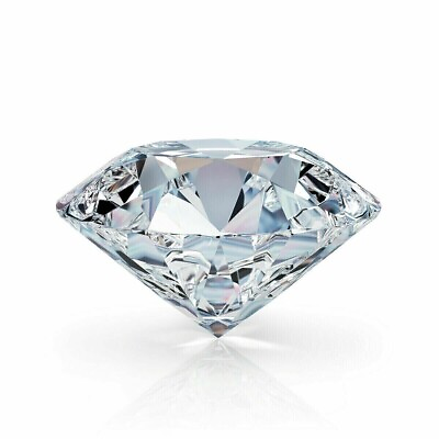 #ad 2 Ct CERTIFIED Natural Diamond Round Cut D Grade VVS1 1 Free Gift Rec Q5 $49.99