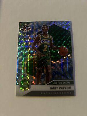 #ad Gary Payton 2020 21 Mosaic Basketball All Time Greats Seattle NBA Ssp $15.00