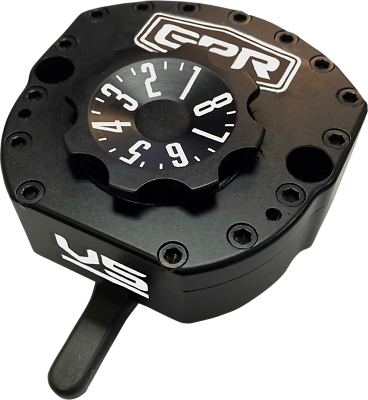 #ad GPR Black Machined Aluminum Steel V5 Steering Damper Stabilizer 5 9001 0062K $574.95
