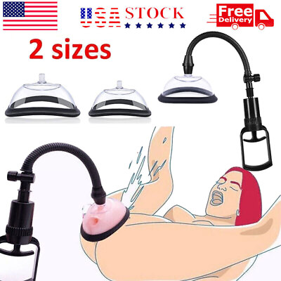 #ad Vacuum Suction Clitoral Vaginal Pussy Pump Kit for Women Couple Sex Toys USA $12.59