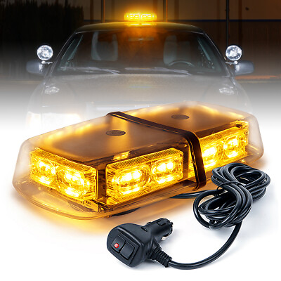 #ad 36LED Strobe Amber Light Car Truck Rooftop Emergency Safety Warning Flash Beacon $22.79